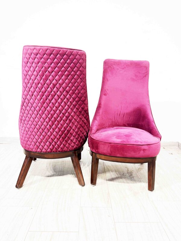 Danon Highback chairs Set of 2 With Coffee table - Image 4