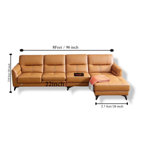 Roma 6 seater sofa - Image 5